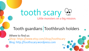 tooth scary bis card